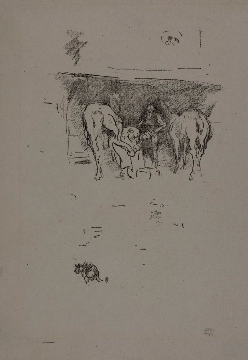 Der gute Schuh von James Abbott McNeill Whistler