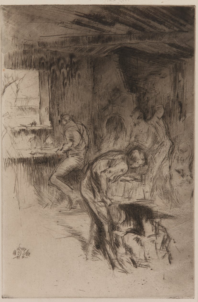 Die kleine Schmiede, Liverpool von James Abbott McNeill Whistler
