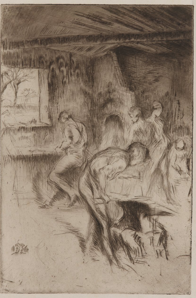 Die kleine Schmiede, Liverpool von James Abbott McNeill Whistler