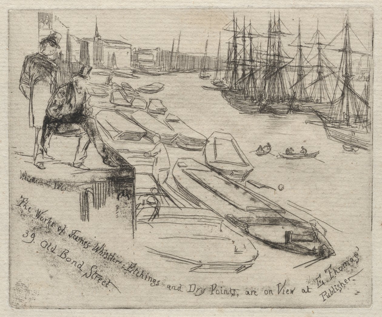 Der kleine Teich von James McNeill Whistler