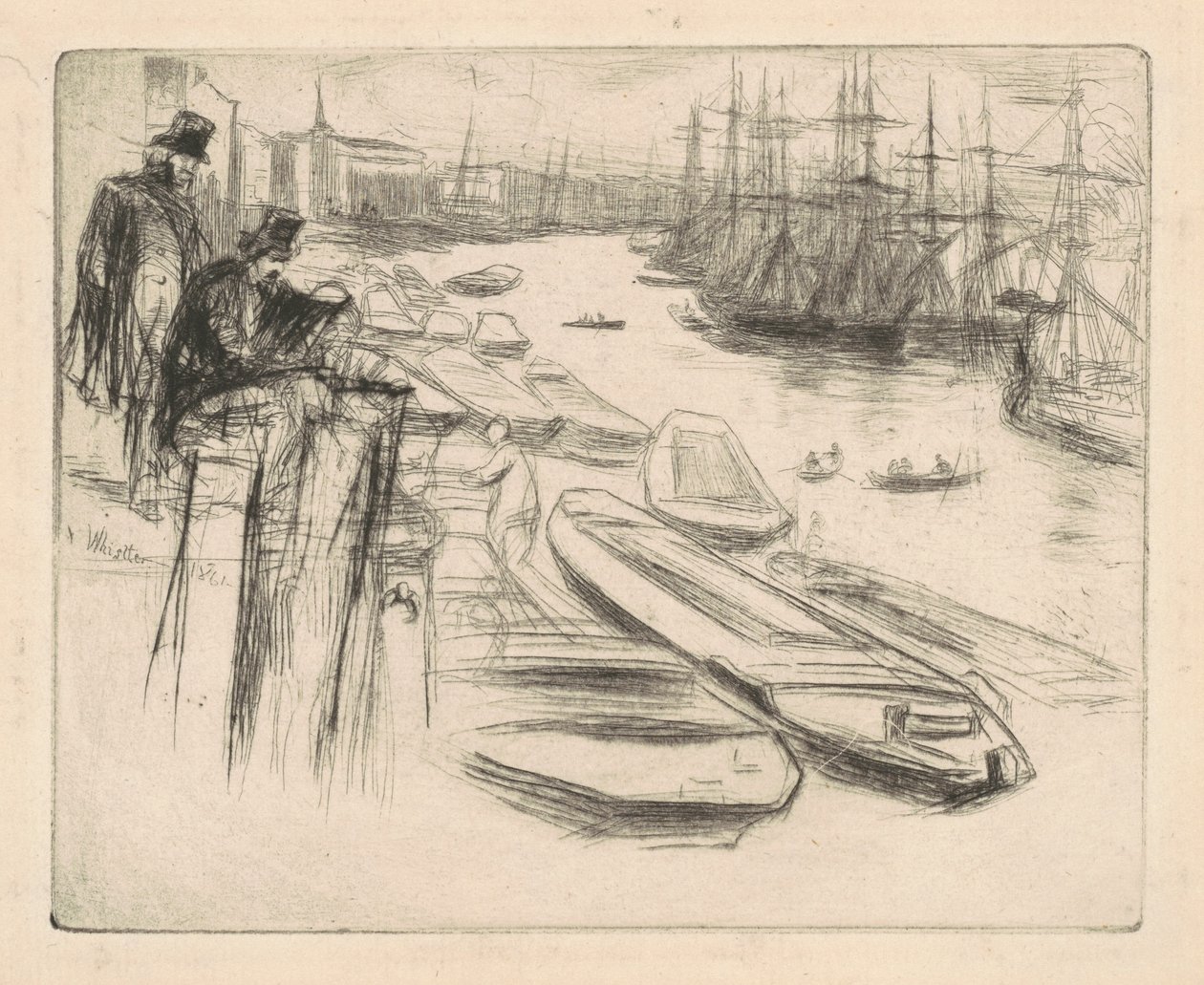 Der kleine Teich von James McNeill Whistler