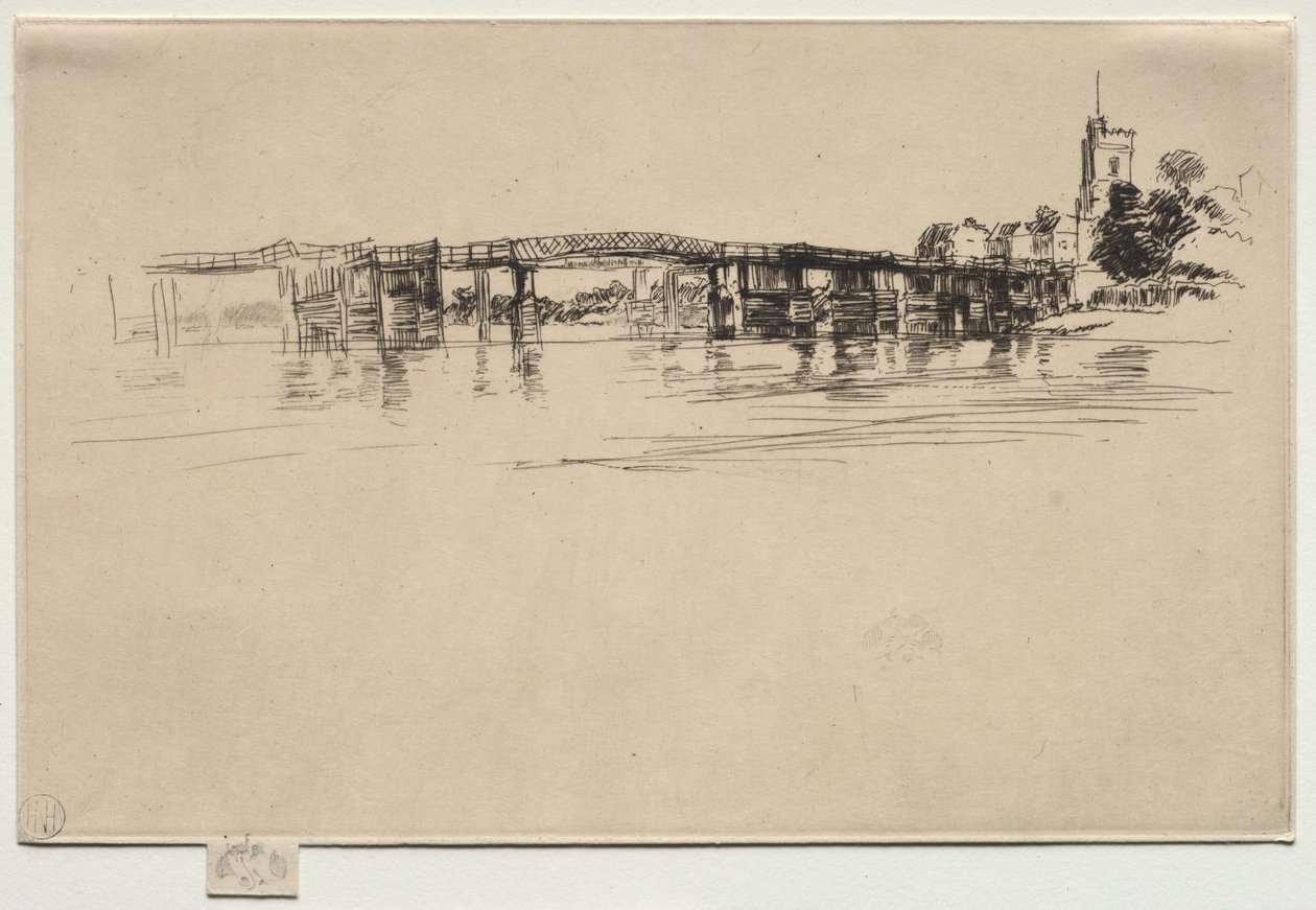 Das kleine Putney, Nr. 1 von James McNeill Whistler