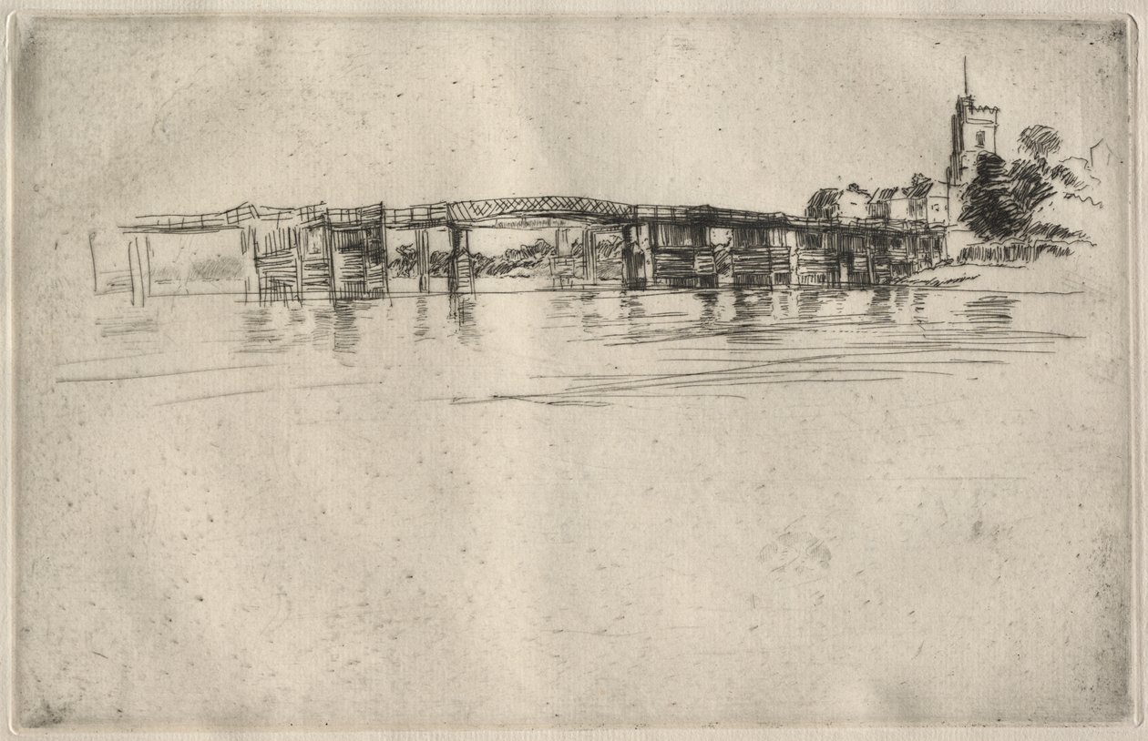Der kleine Putney Nr. 1 von James McNeill Whistler