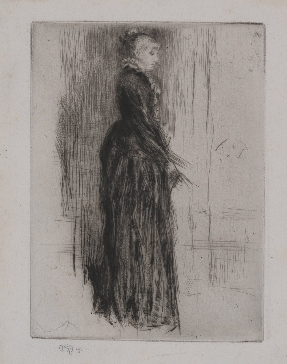 Das kleine Samtkleid von James McNeill Whistler