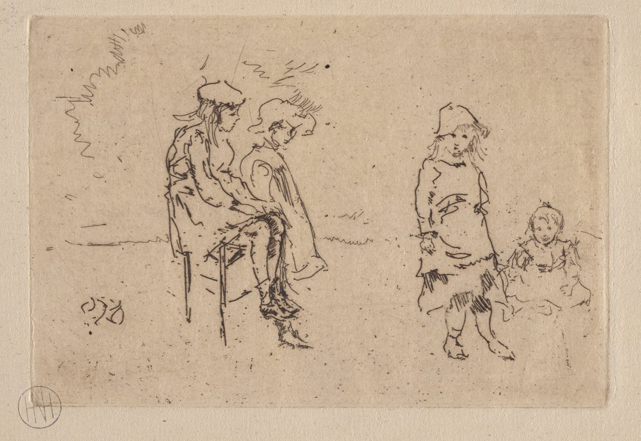 Die Menpes-Kinder von James McNeill Whistler