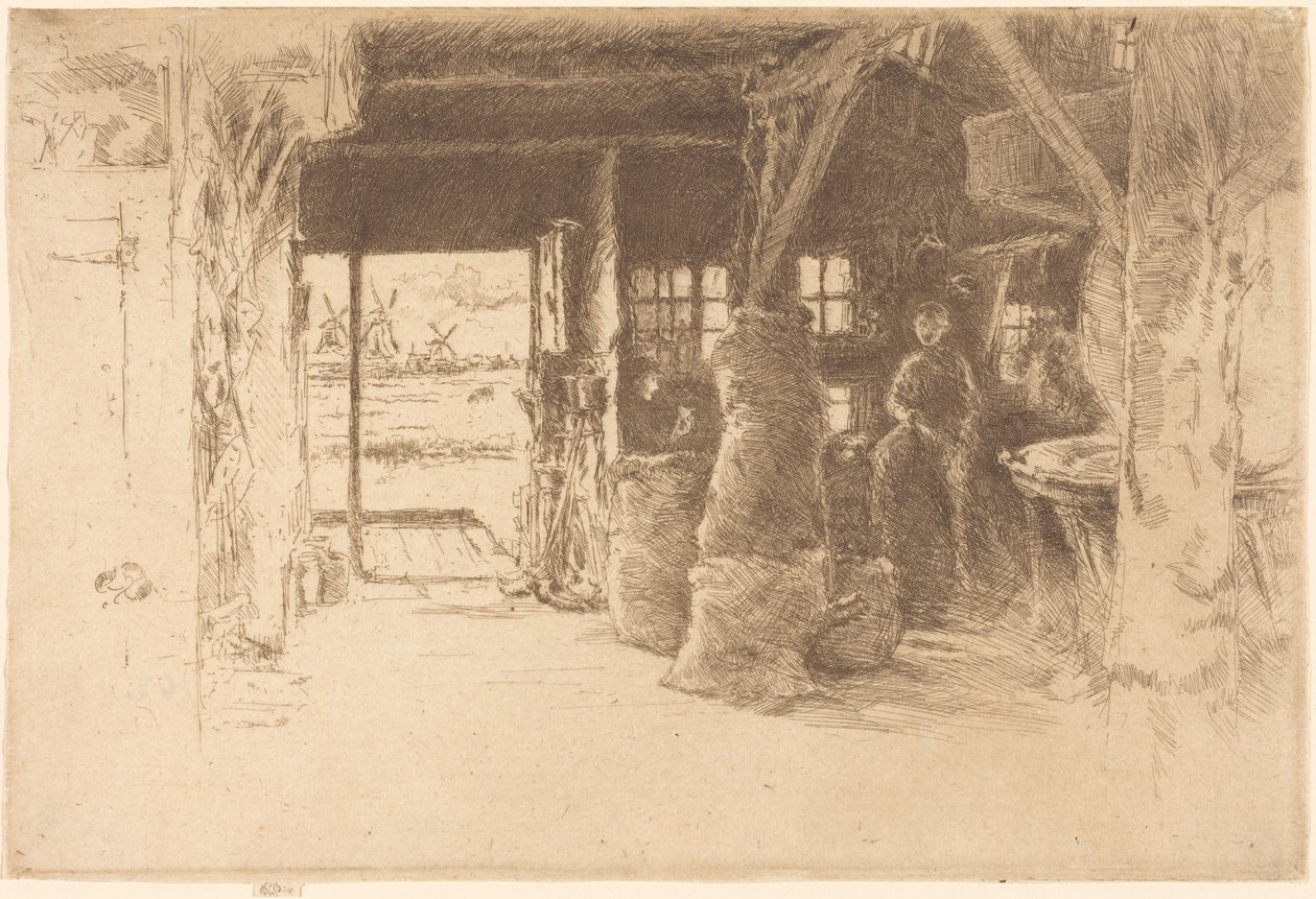 Die Mühle von James McNeill Whistler