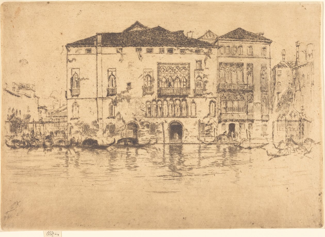 Die Paläste von James McNeill Whistler