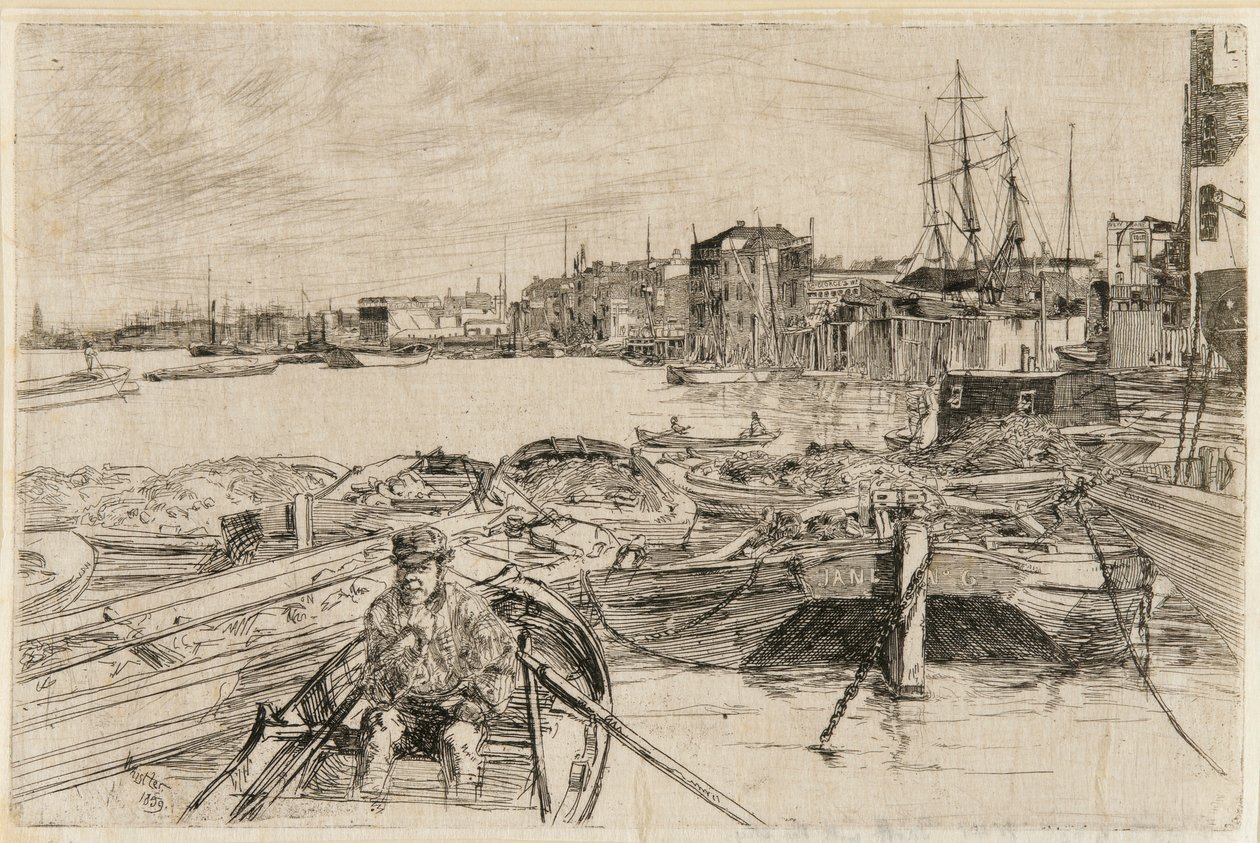 Der Teich von James Abbott McNeill Whistler