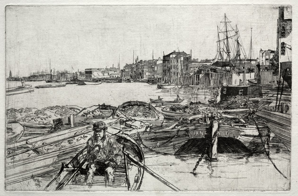 Der Teich von James McNeill Whistler