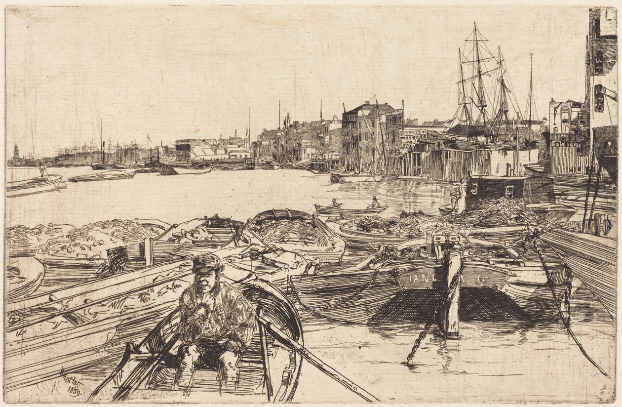 Der Teich von James McNeill Whistler