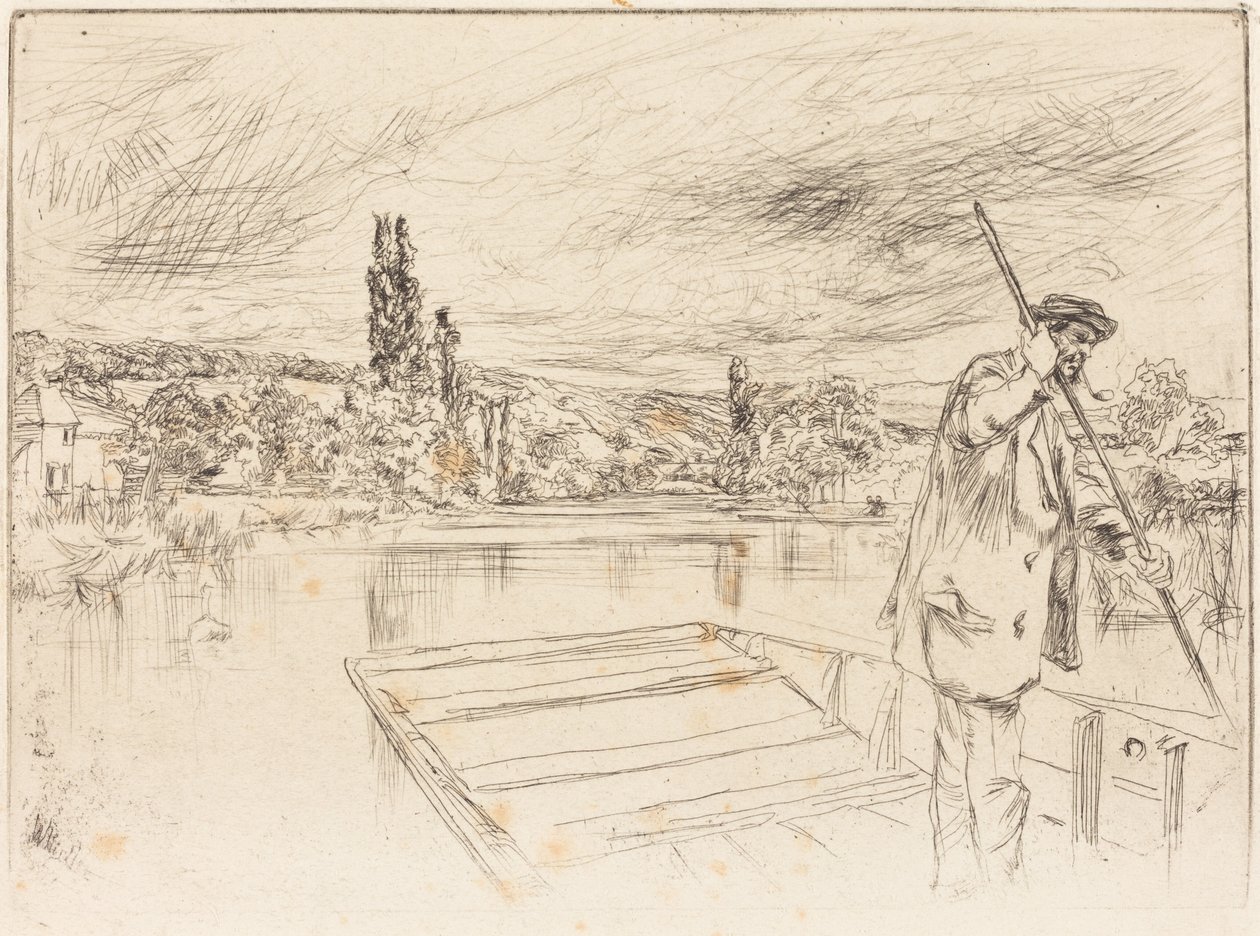 Der Kahn von James McNeill Whistler