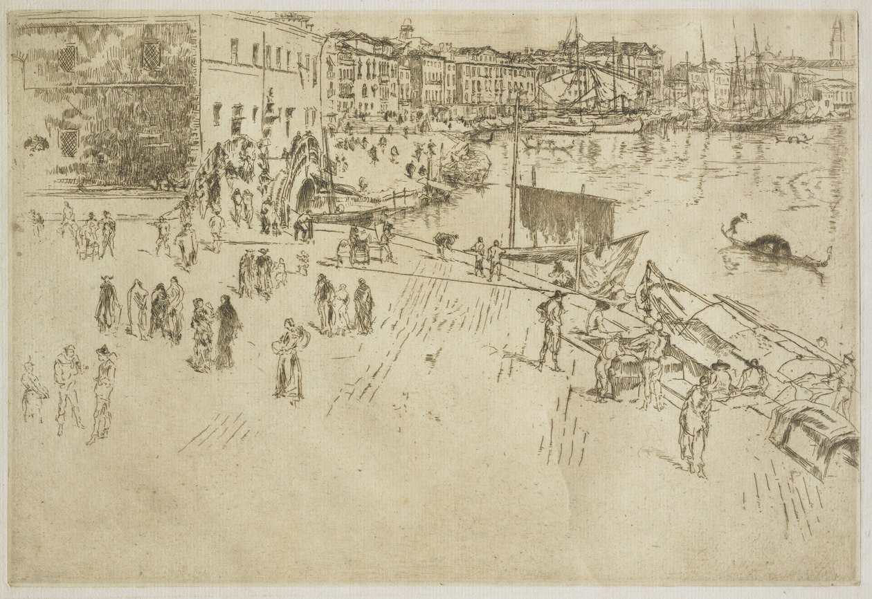 Die Riva, Nr. 1 von James McNeill Whistler