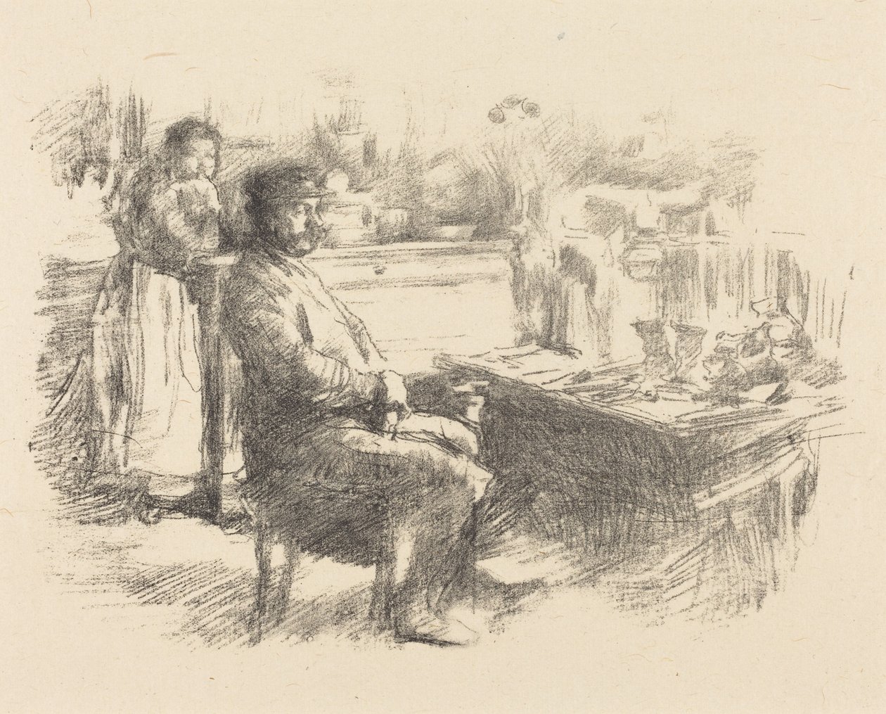 Der Schuhmacher von James McNeill Whistler