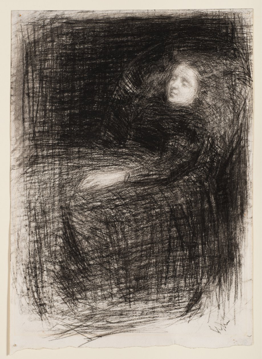 Der Schläfer von James McNeill Whistler