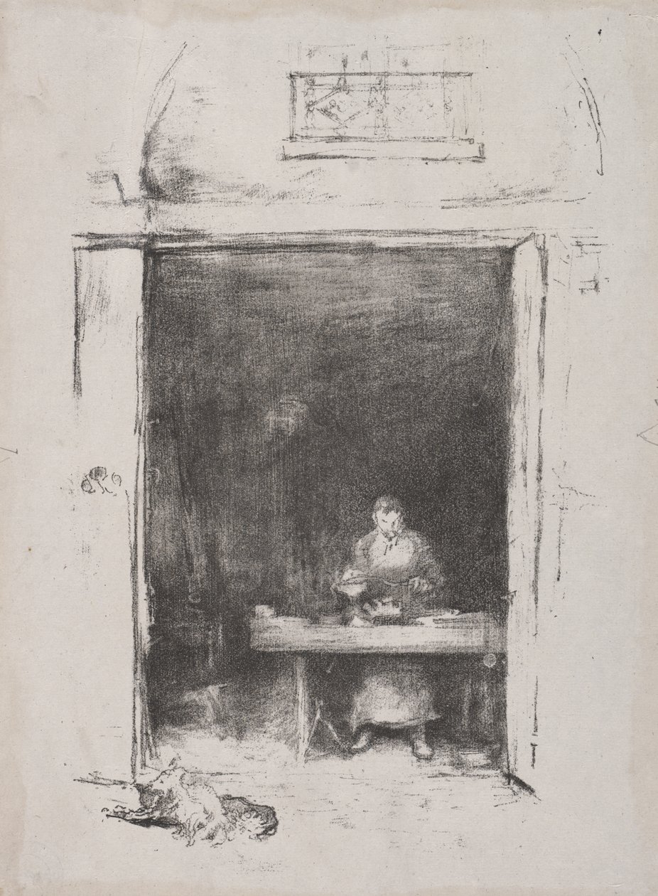 Der Schmied: Passage du Dragon von James McNeill Whistler