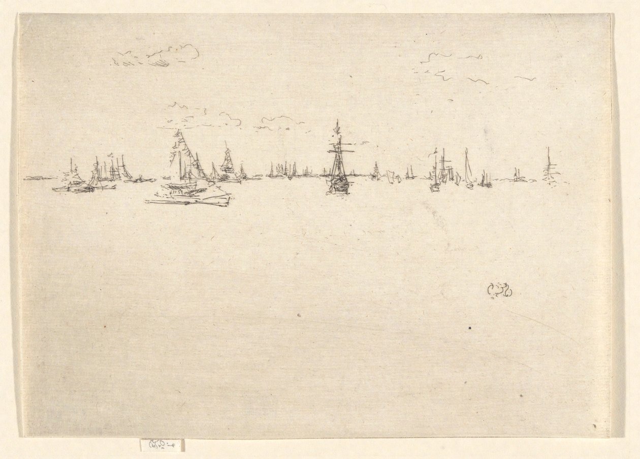 Das Turmschiff, aus dem Jubiläumsset von James Abbott McNeill Whistler