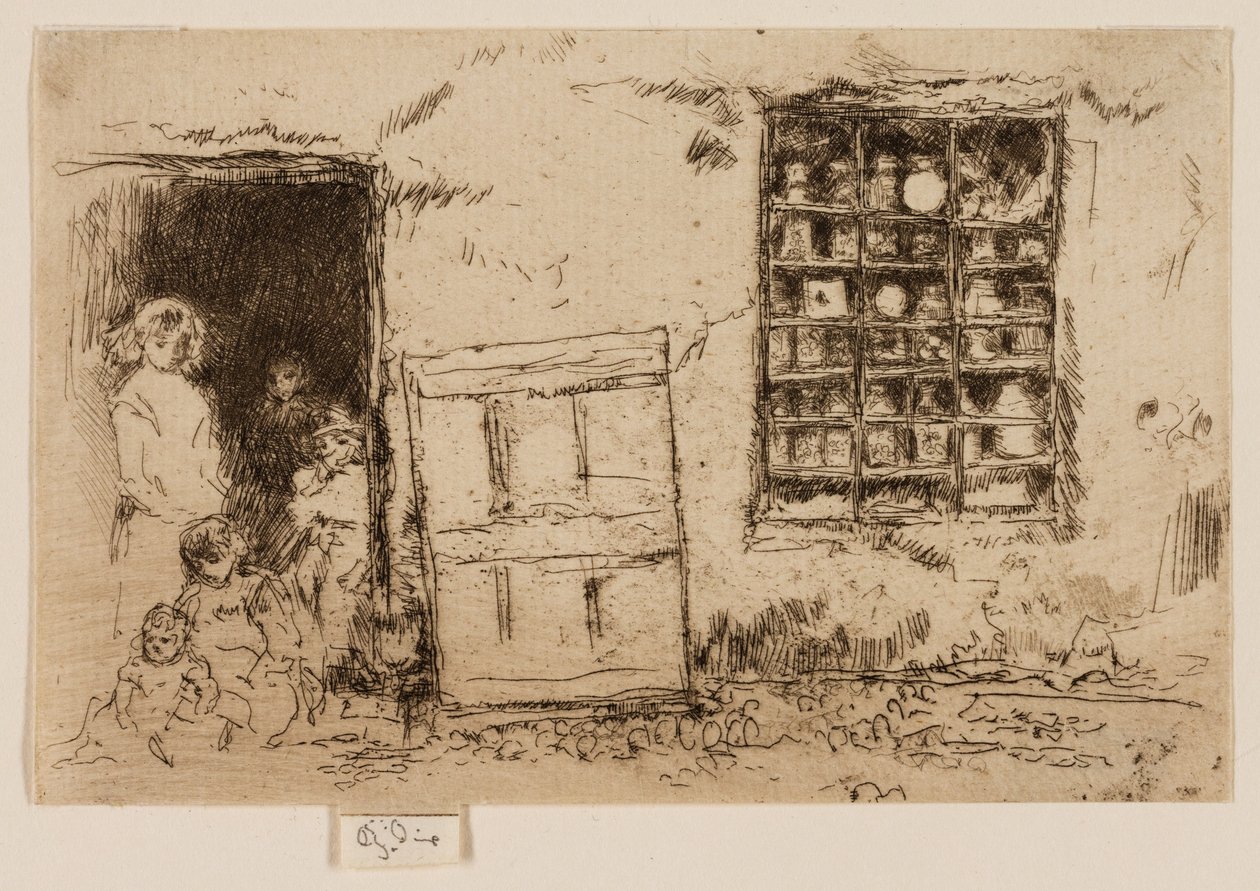 Der Dorfsüßwarenladen von James Abbott McNeill Whistler