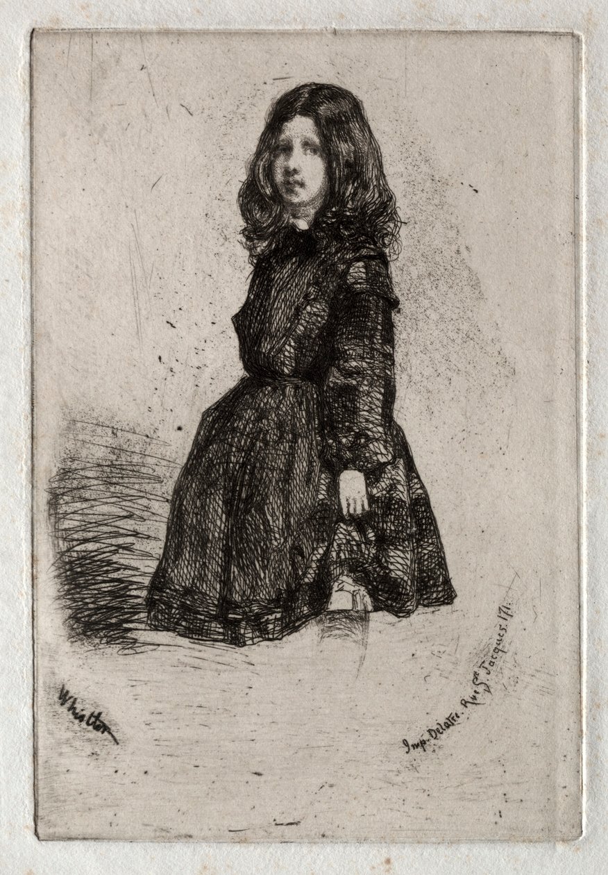 Zwölf Radierungen aus der Natur: Annie von James McNeill Whistler