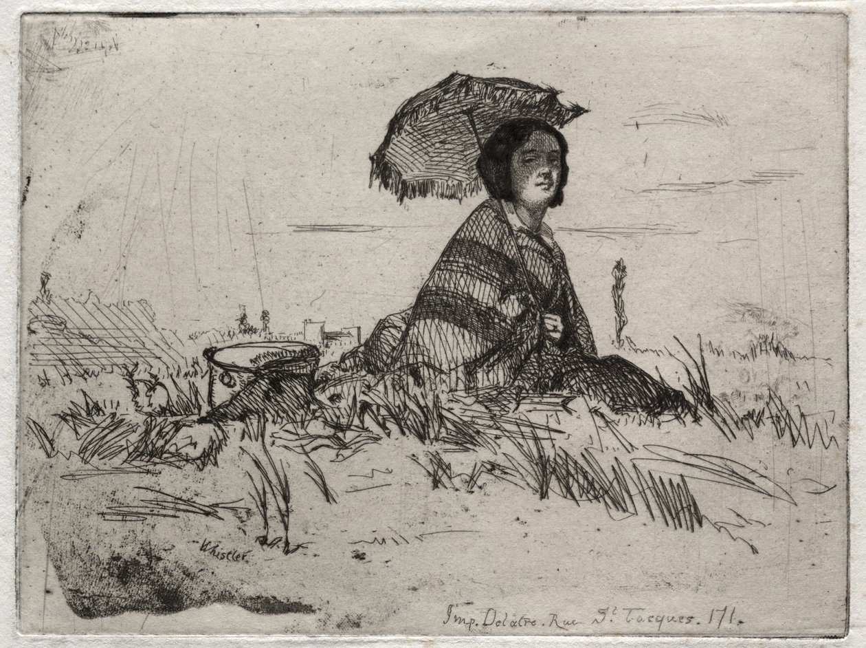 Zwölf Radierungen aus der Natur: En Plein Soleil von James McNeill Whistler