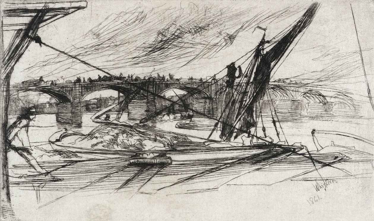 Vauxhall Bridge von James McNeill Whistler