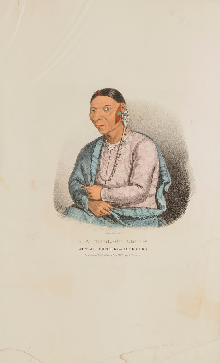 Eine Winnebago-Frau; Ehefrau von O