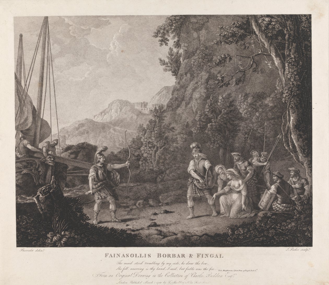 Fainasollis, Borbar und Fingal von James Parker