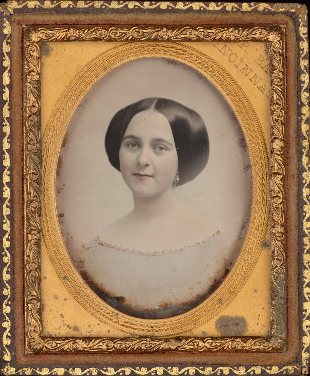 Porträt einer Frau, ca. 1850 von James Presley Ball