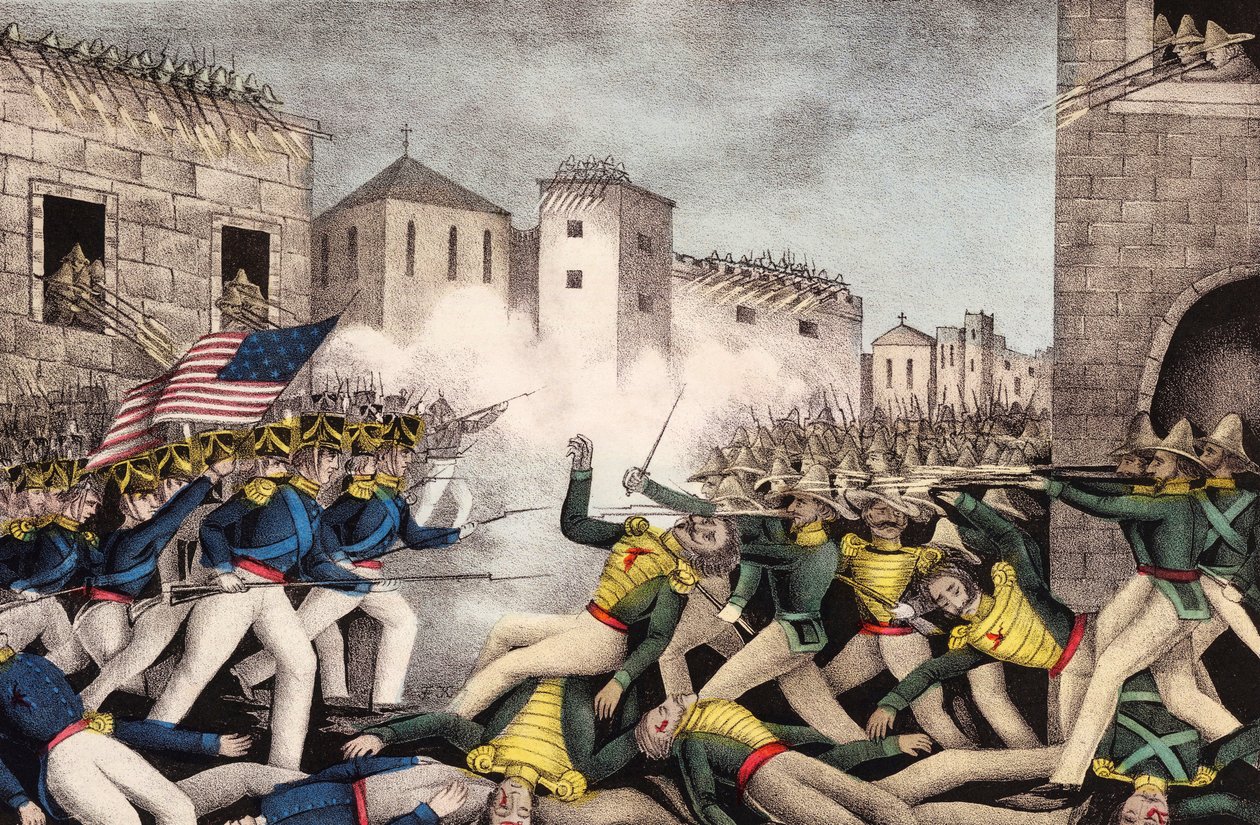 Schlacht von Monterrey. Mexikanisch-Amerikanischer Krieg. von James S. Baillie