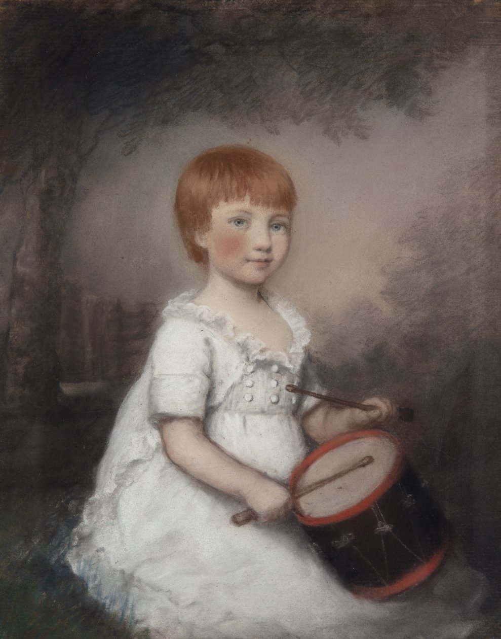 Miss Collard als Kind von James Sharples