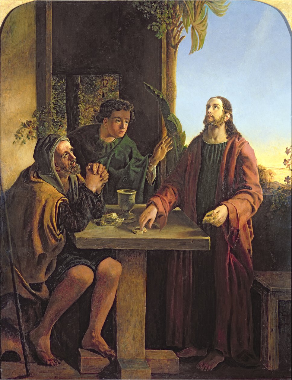 Christus in Emmaus von James Smetham