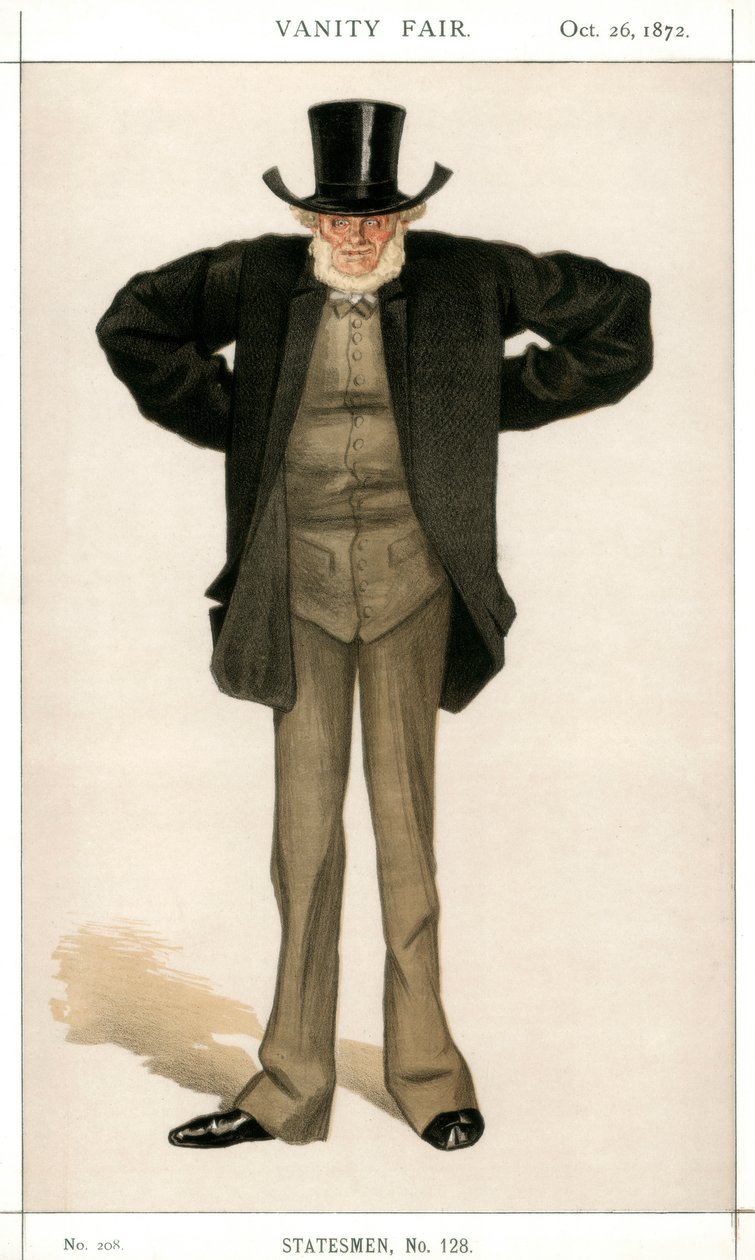 Newcastle upon Tyne, Joseph Cowen, britischer Politiker, 1872 von James Jacques Joseph Tissot