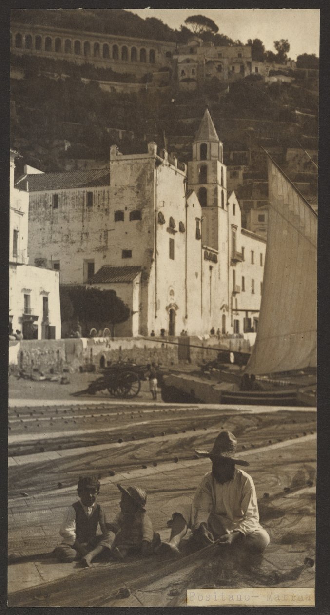 Positano - Marina von James W. Holcombe
