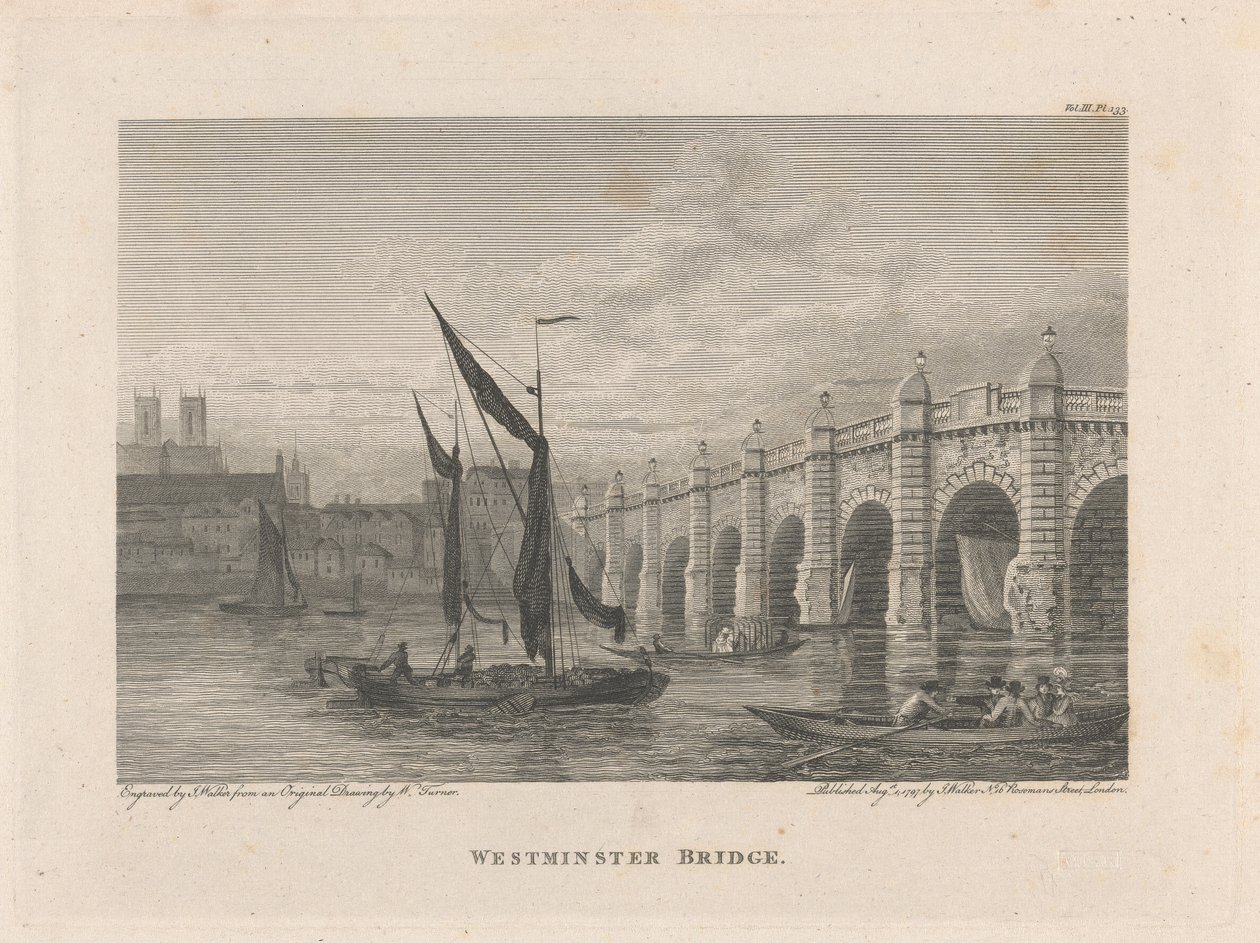 Westminster-Brücke von James Walker