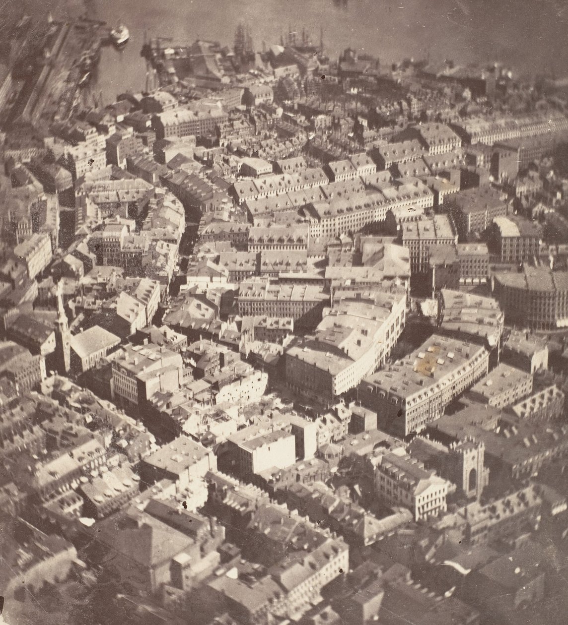 Boston, wie es der Adler und die Wildgans sehen von James Wallace Black