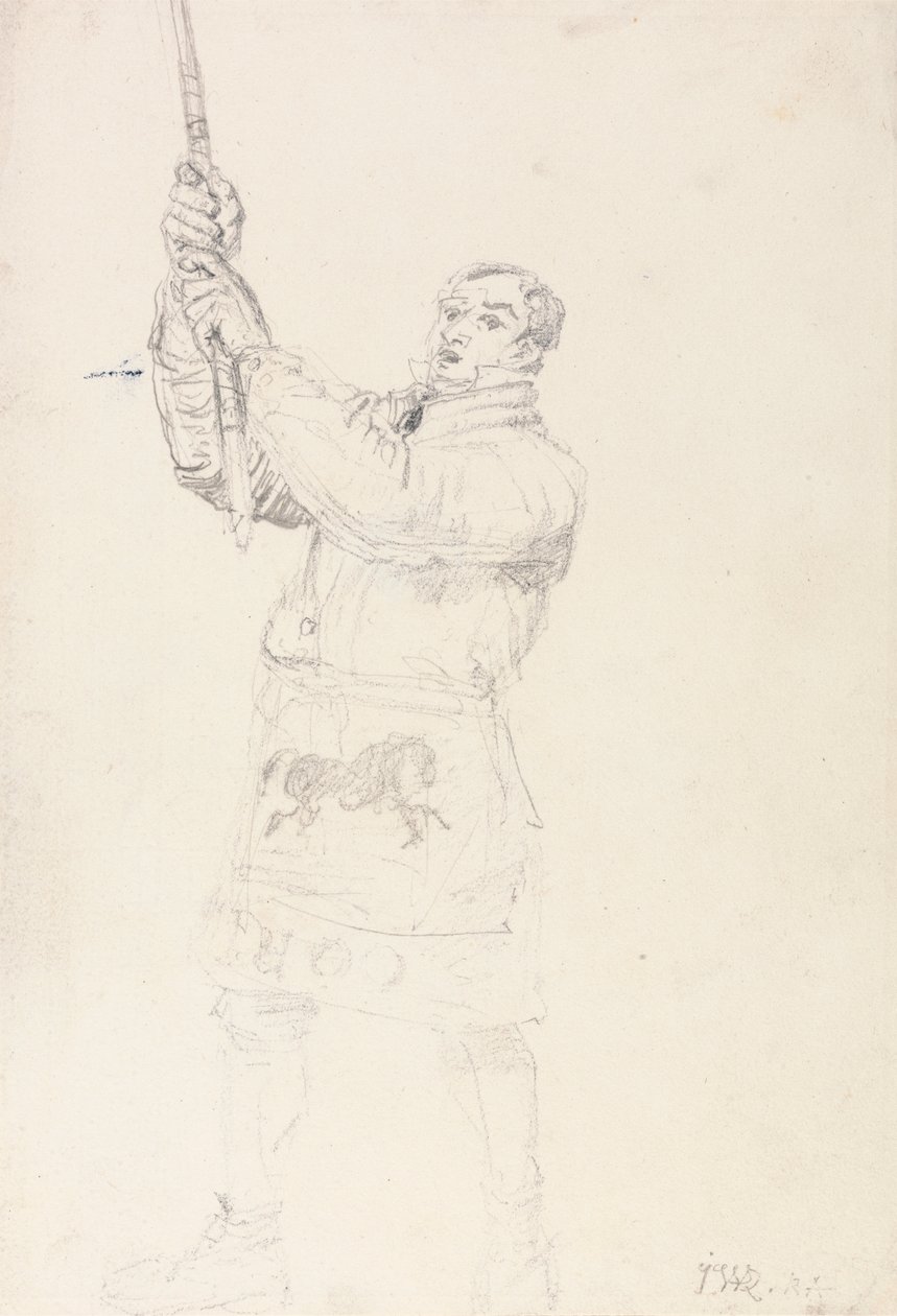Studie eines Fuhrmanns (Eine Studie für "Sides - all") von James Ward
