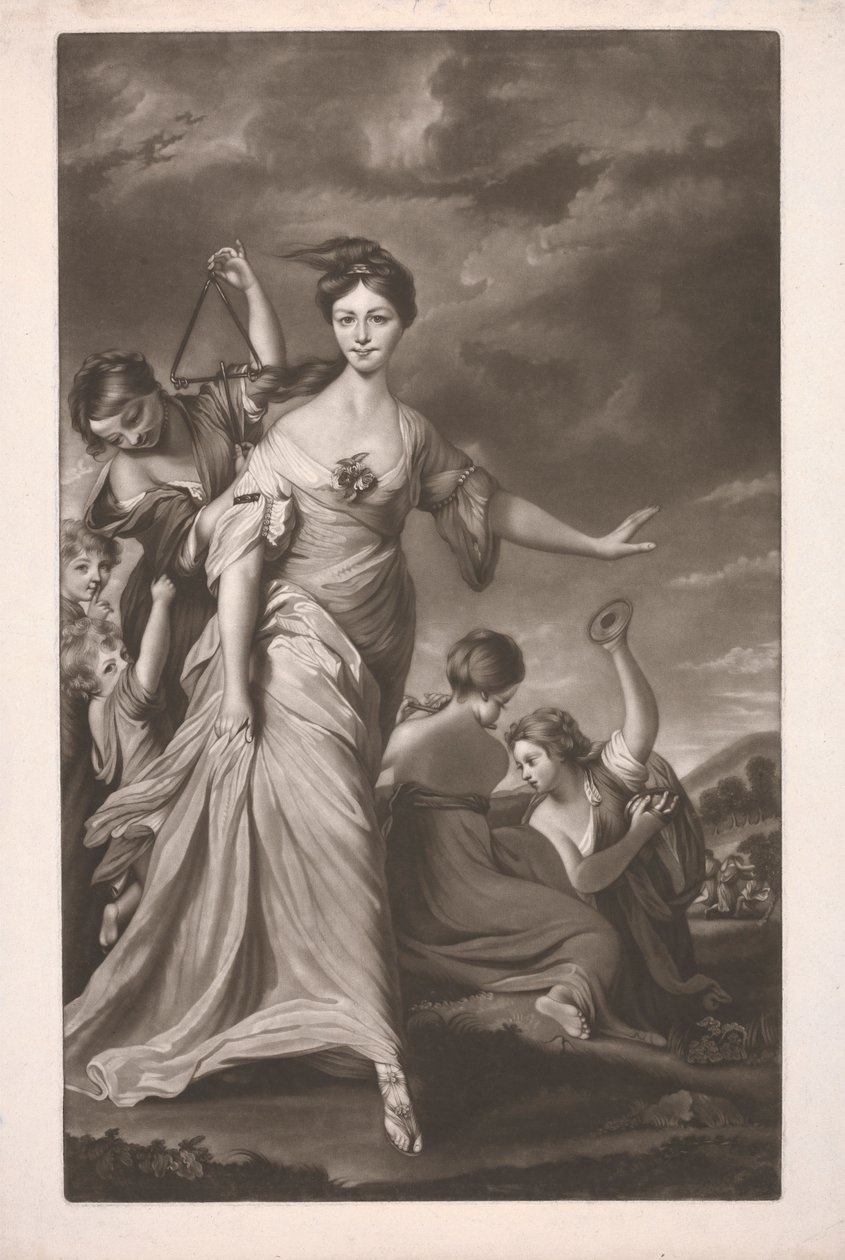 Mary Hale (geb. Chaloner) als Euphrosyne in 