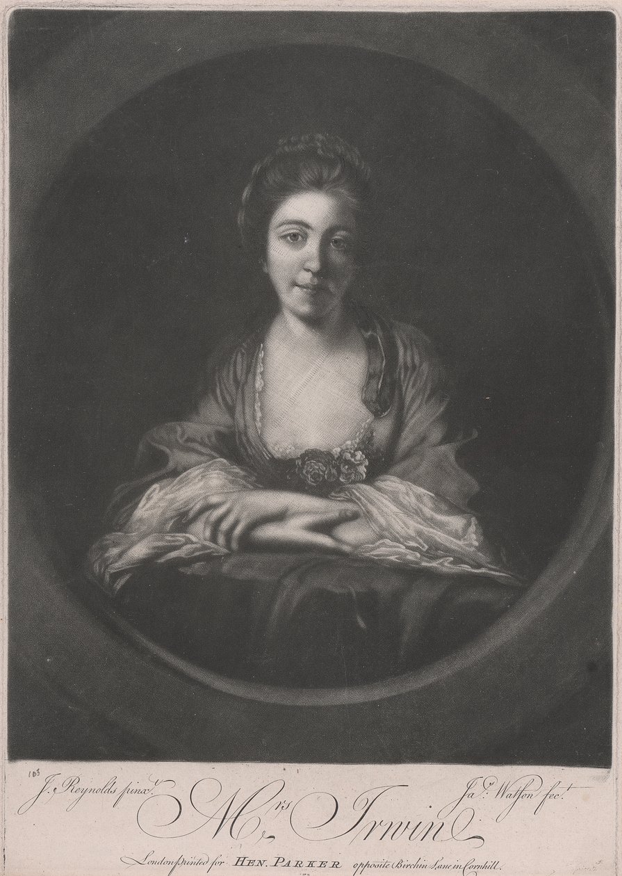 Mrs. Irwin von James Watson
