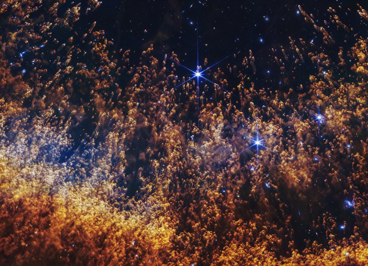 Helixnebel (NIRCam) von James Webb Space Telescope (NASA)