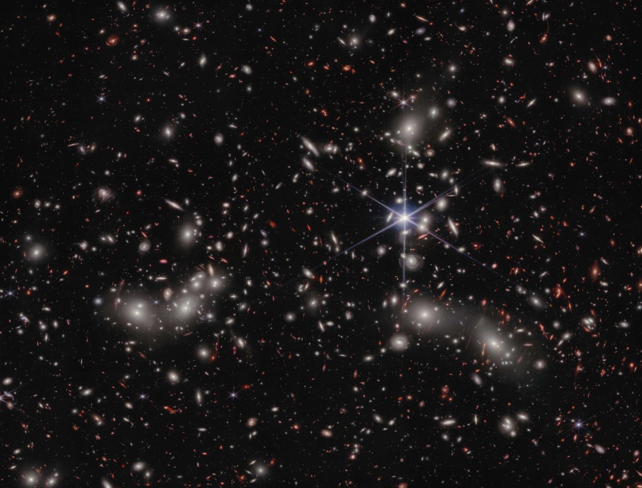 Pandoras Cluster von James Webb Space Telescope (NASA)