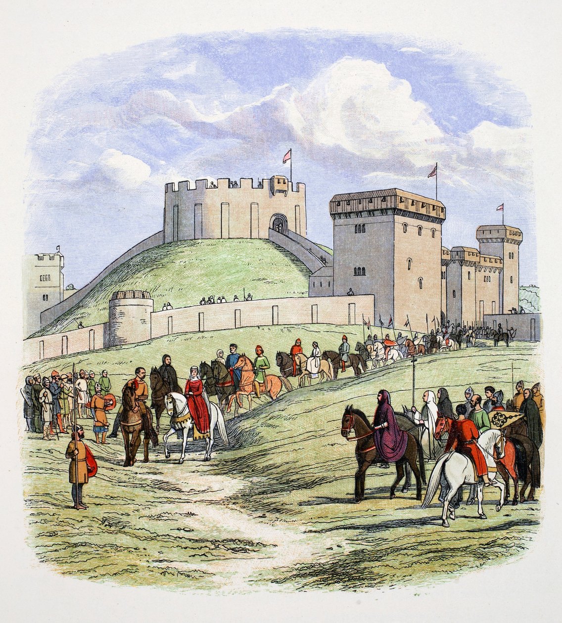 Matilda darf sich aus Arundel, Sussex, zurückziehen von James William Edmund Doyle