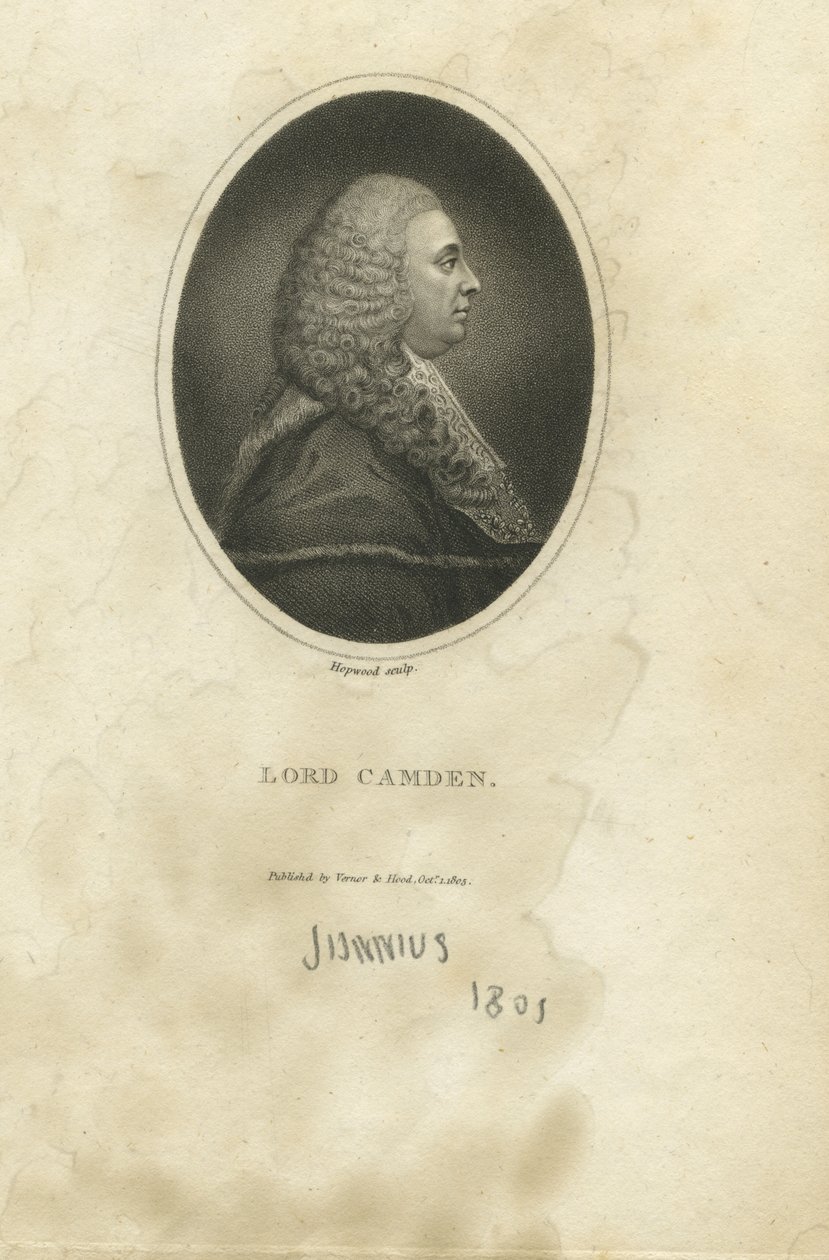 John Jeffreys Pratt, 1. Marquess Camden, 1805 von James, the Elder Hopwood