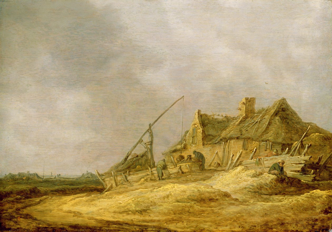 Bauernhof, 1632 von Jan Josephsz van Goyen
