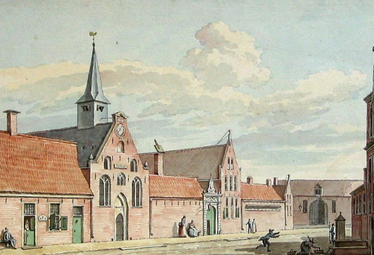 St. Geertruids- oder Pepergasthuis von Jan Bulthuis
