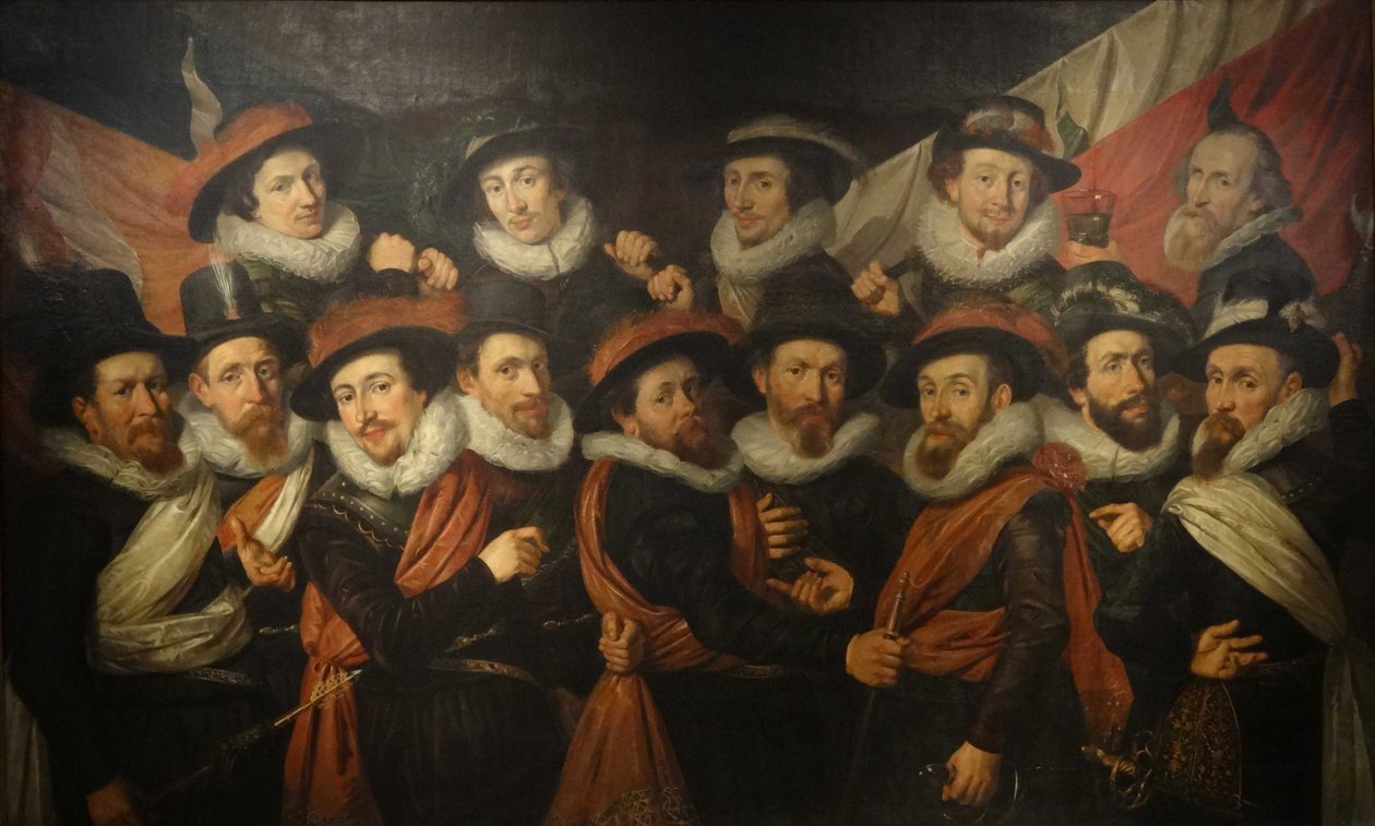 Schützenstück, Schützenkompanie unter der Leitung von Oberst Andries Swaenswijck von Jan Damesz de Veth