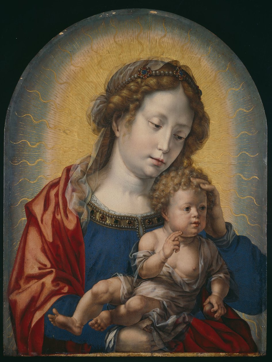 Jungfrau und Kind, ca. 1520 von Jan (c.1472-c.1533) Gossaert