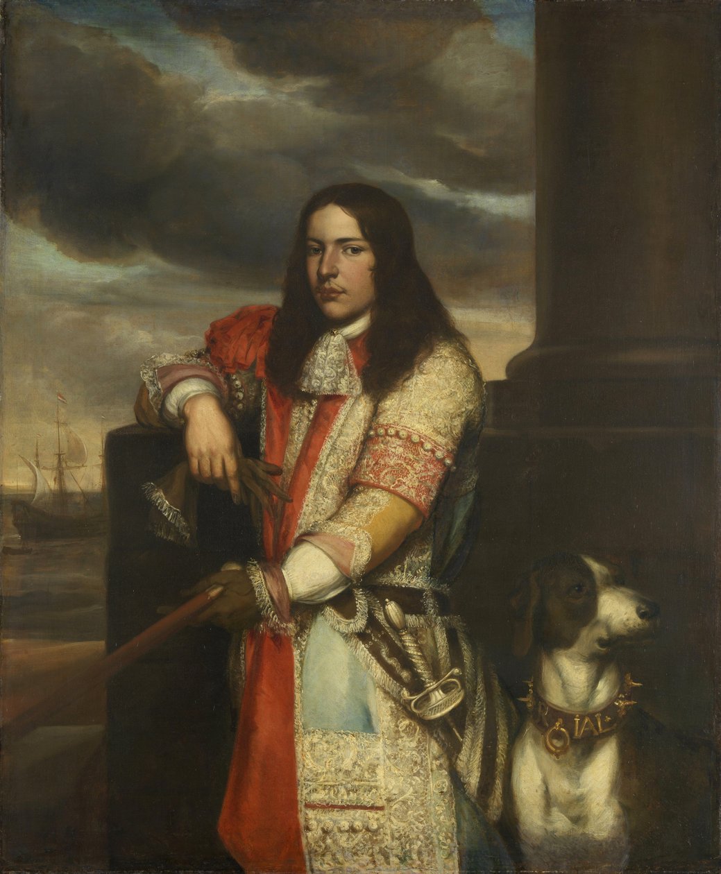Porträt von Engel de Ruyter von Jan Andrea Lievens