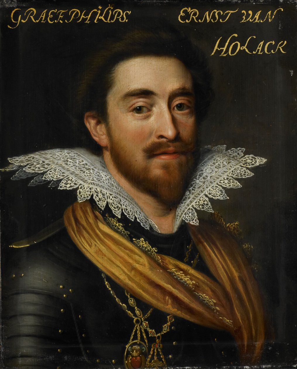 Porträt von Philip Ernst, um 1609-1633 von Jan Anthonisz. van Ravesteyn