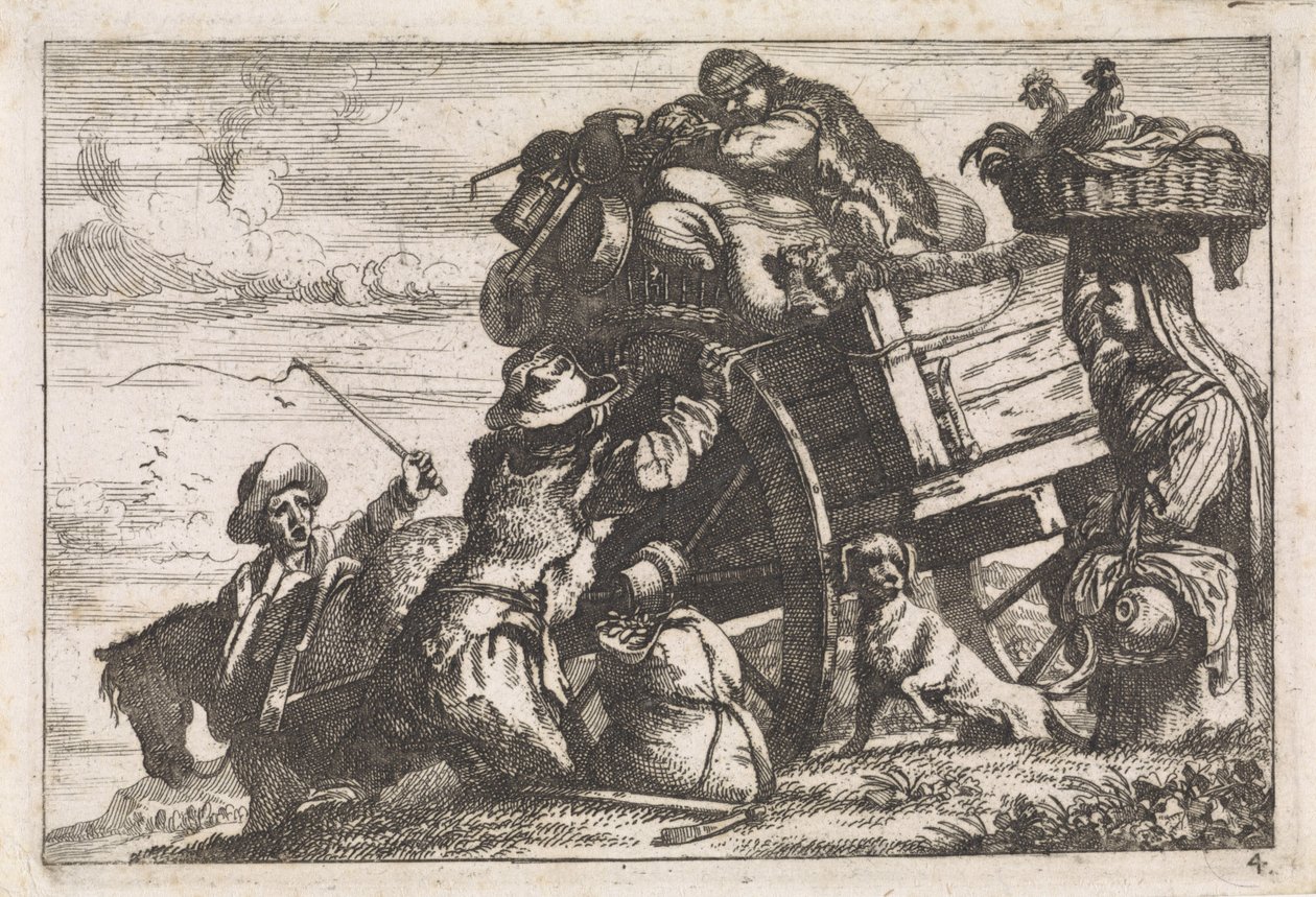 Der Karren von Jan Baptist de Wael