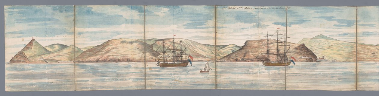 Ansicht von St. Helena von Jan Brandes