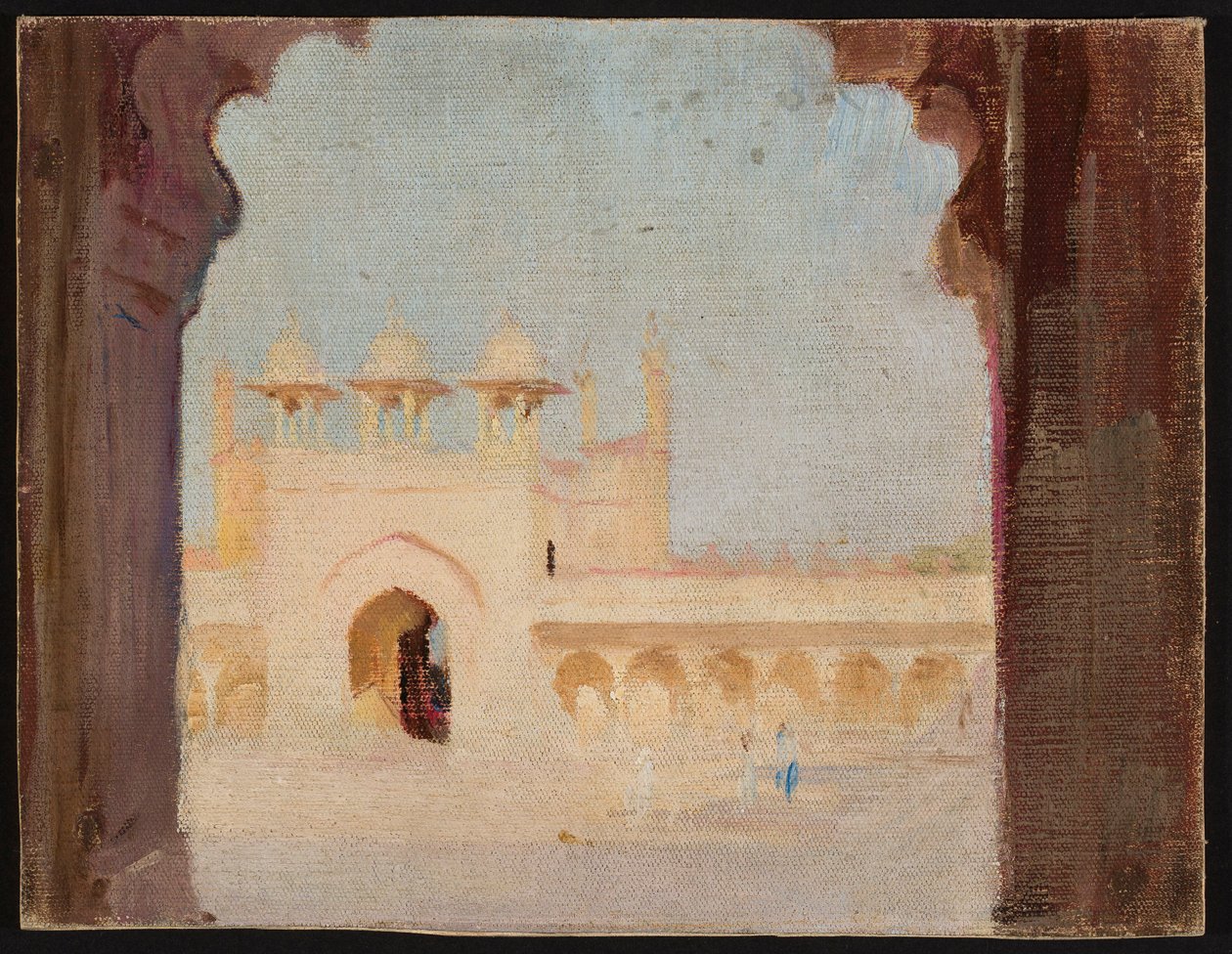 Agra - Paläste. Aus einer Reise nach Indien von Jan Ciągliński